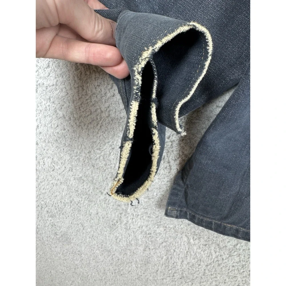 Levis Orange Tab Shirt Shacket Denim Jacket Workwear Epaulettes‎ 70676-7618 M-L - Picture 12 of 12